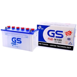 ẮC QUY KHỞI ĐỘNG GS (HYBRID) 12V-100AH (20HR), N100